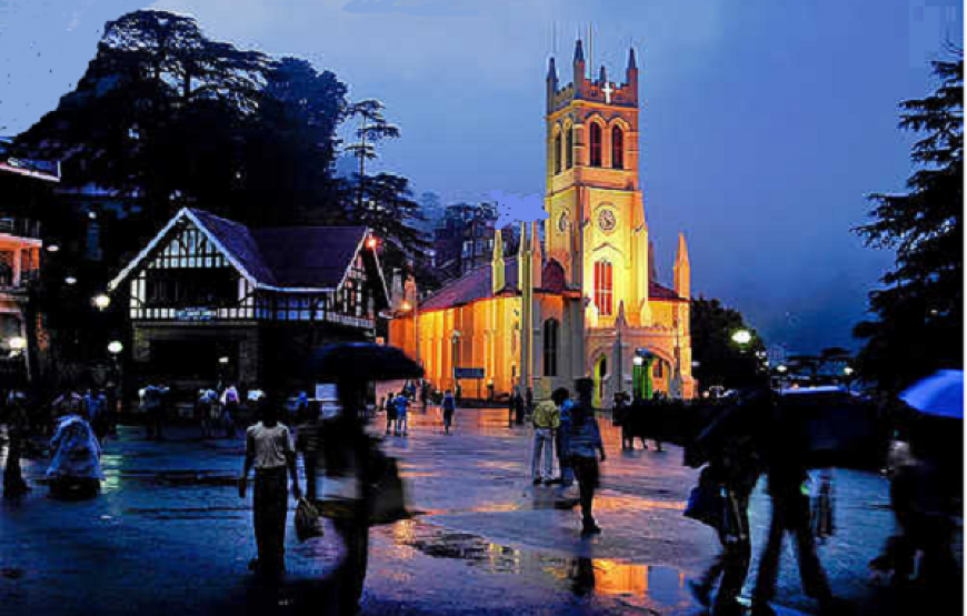 Deluxe Tour Package For Shimla From Delhi