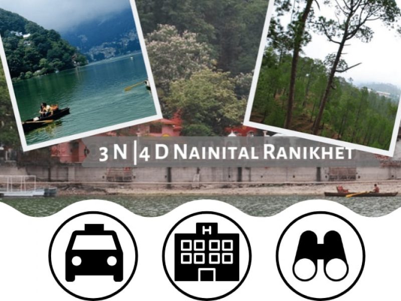 3Night4 Days Nainital & Ranikhet Tour Package