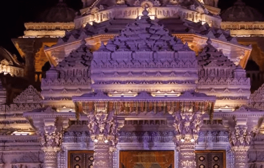 Spiritual Tour Akshardham Temple In New Delhi