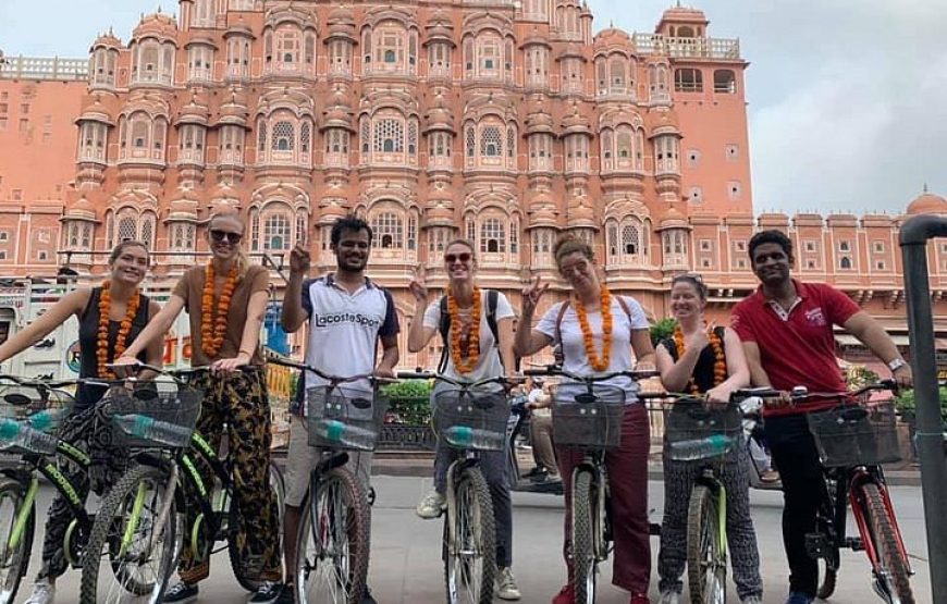 Explore Cycling Tour Pink City Jaipur