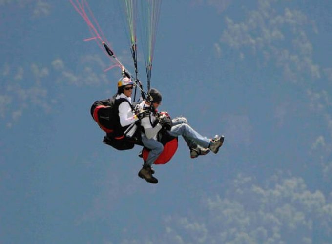 Paragliding at Nainital