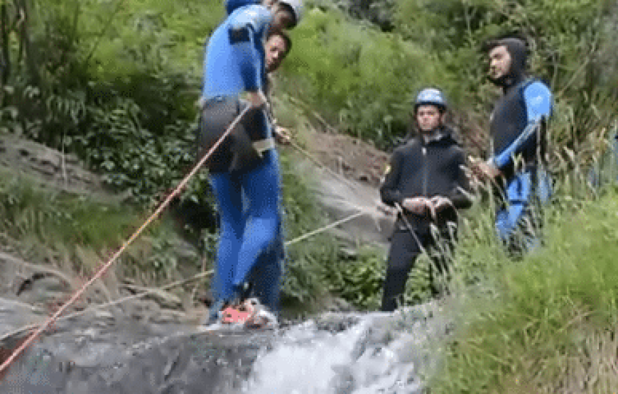 Vashisht Experience Canyoning in manali