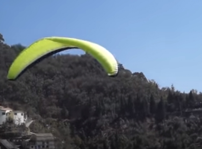 paragliding solan