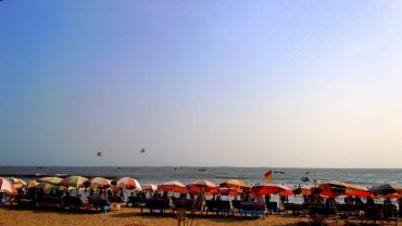 Baga Beach in North Goa
