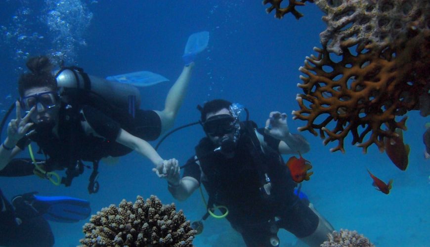 underwater diving