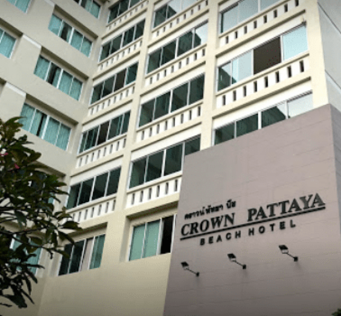 Crown pattaya Beach Hotel in PattayaThailand