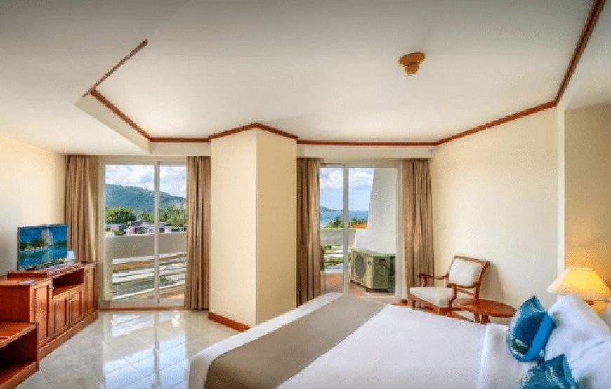 Andaman Beach Suites Deluxe Room with Pool View