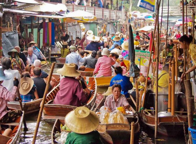 Floating Markets Full Day Trip