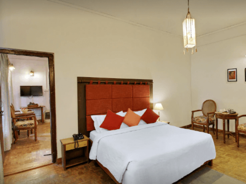 Chevron Fairhavens Cottage Room