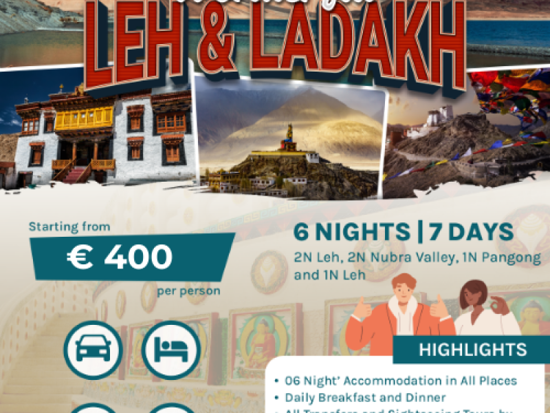 Leh & Ladakh Seven Days Tour