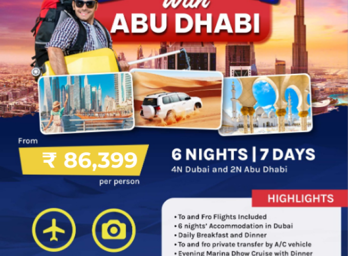 Dubai Tour Package from delhi